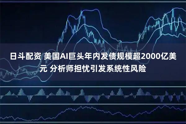 日斗配资 美国AI巨头年内发债规模超2000亿美元 分析师担忧引发系统性风险