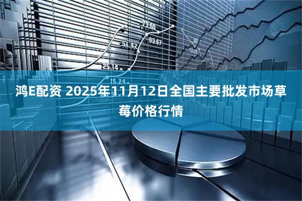 鸿E配资 2025年11月12日全国主要批发市场草莓价格行情